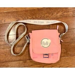 Minus Two Pink Mini Crossbody Bag Y2K Tech Utility Shoulder Bag Streetwear Rare